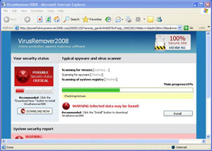 8. Win32/TrojanDownloader.Fakealert.Z trójai