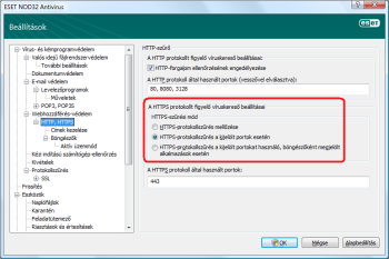 A HTTPS és a POP3S protokoll ellenőrzése