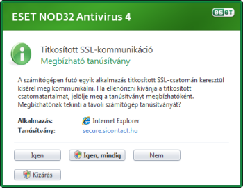 A HTTPS és a POP3S protokoll ellenőrzése