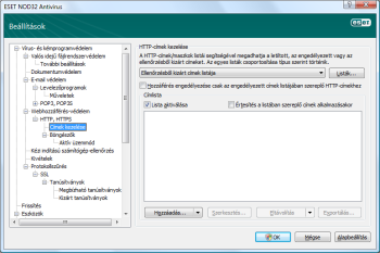 HTTP-címek kezelése