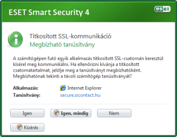 A HTTPS és a POP3S protokoll ellenőrzése