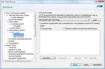 HTTP-címek kezelése