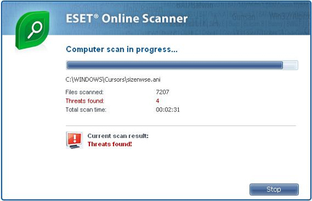 ESET Online Scanner ESET Online Scanner