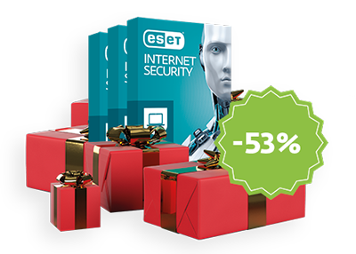 3 felhasználós ESET Internet Security most 1 áráért